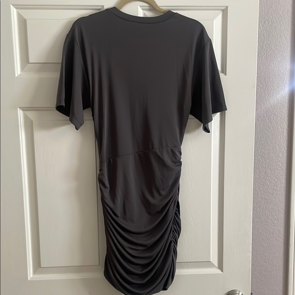 Grey Lab Gray Ruched Bodycon Mini Dress - Picture 5 of 7